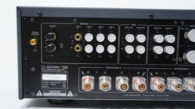 LUXMAN ラックスマン L-550AXII プリメインアンプ｜CAVIN 大阪屋 札幌