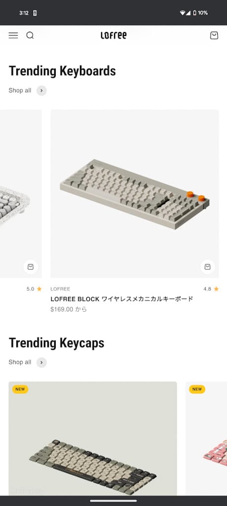 Lofree「Block」レビュー。軽い打鍵感で長時間タイピングが楽になる