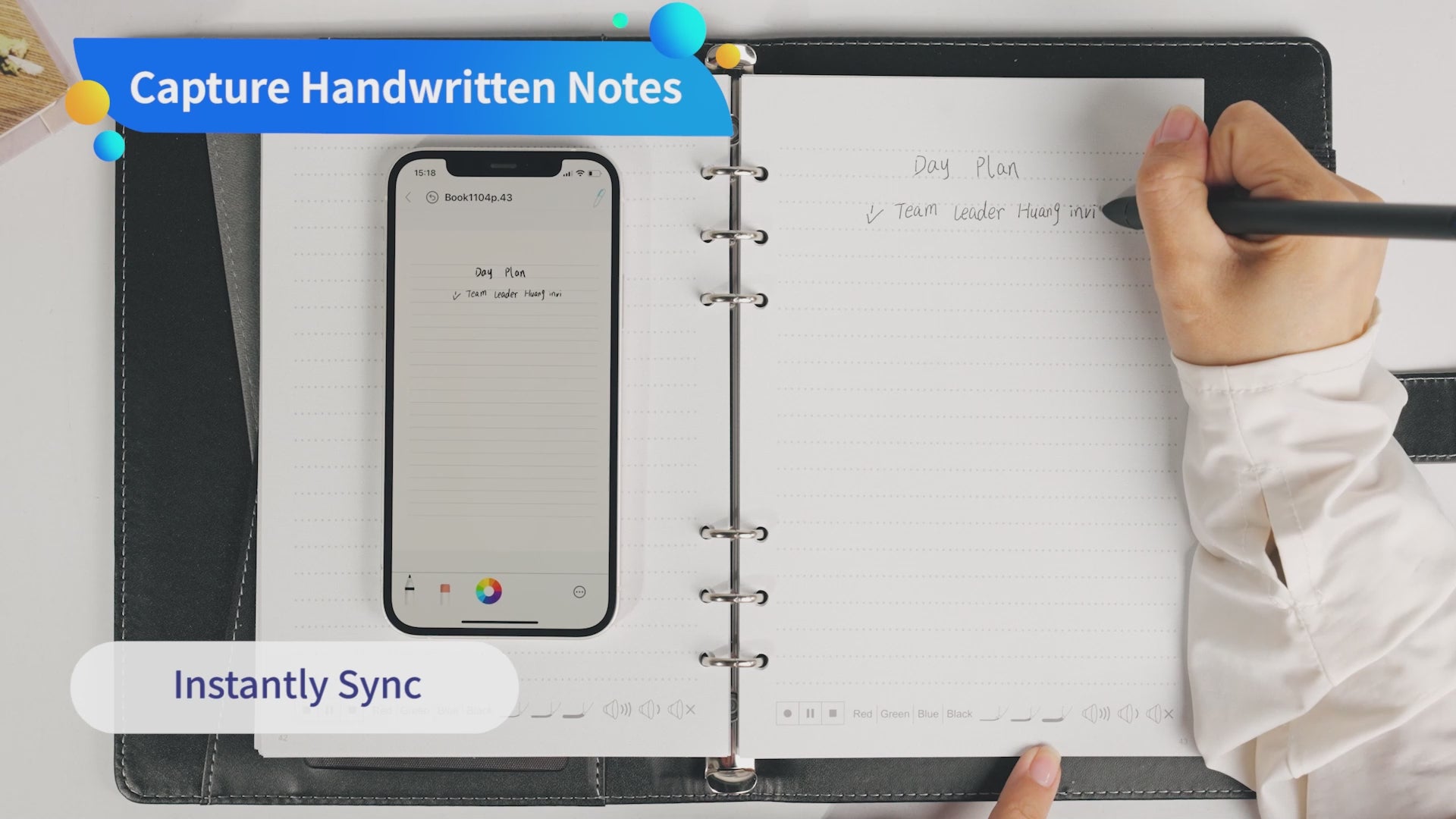 Ophaya Smart Pen + Mini Notebook