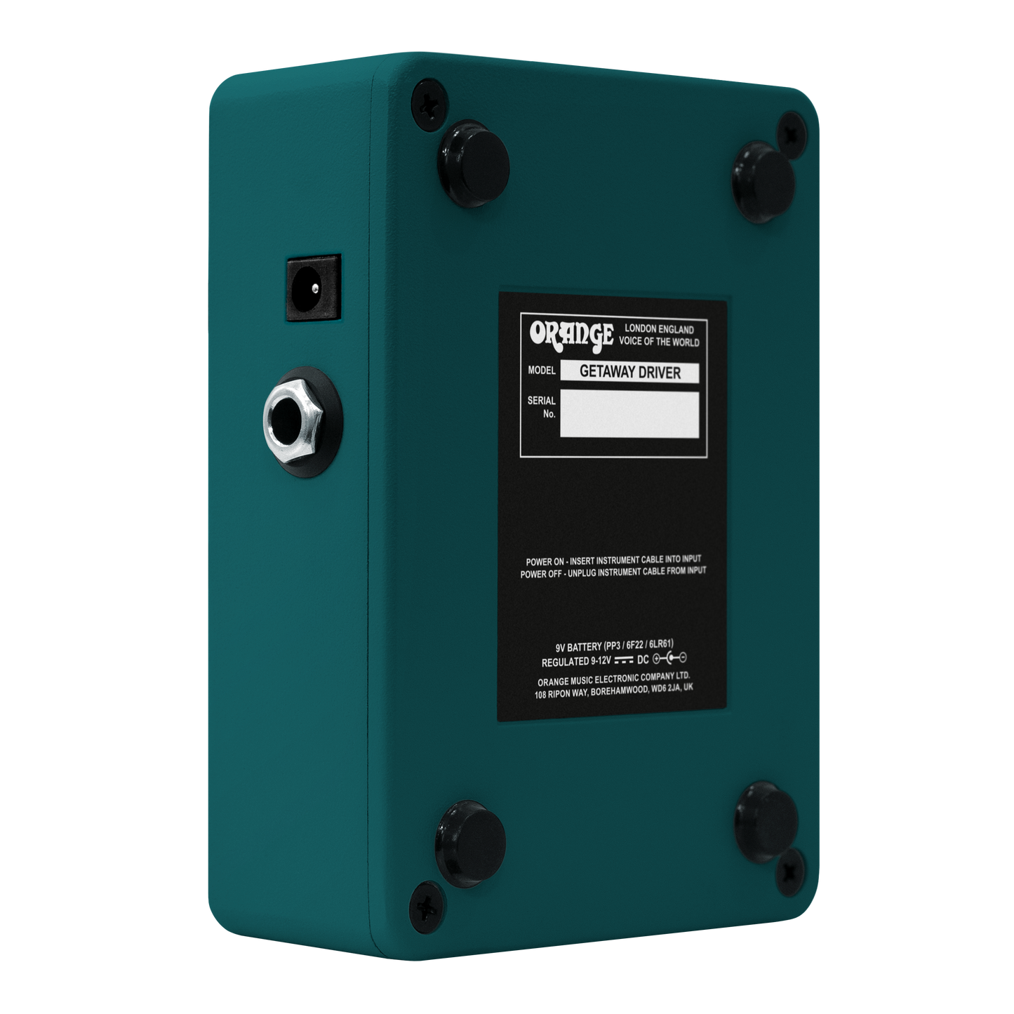 Getaway Driver Overdrive Pedal | Orange Amps – Orange Music