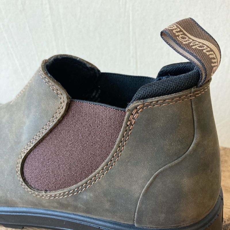 Blundstone/ブランドストーン】LOW-CUT (RUSTIC BROWN)
