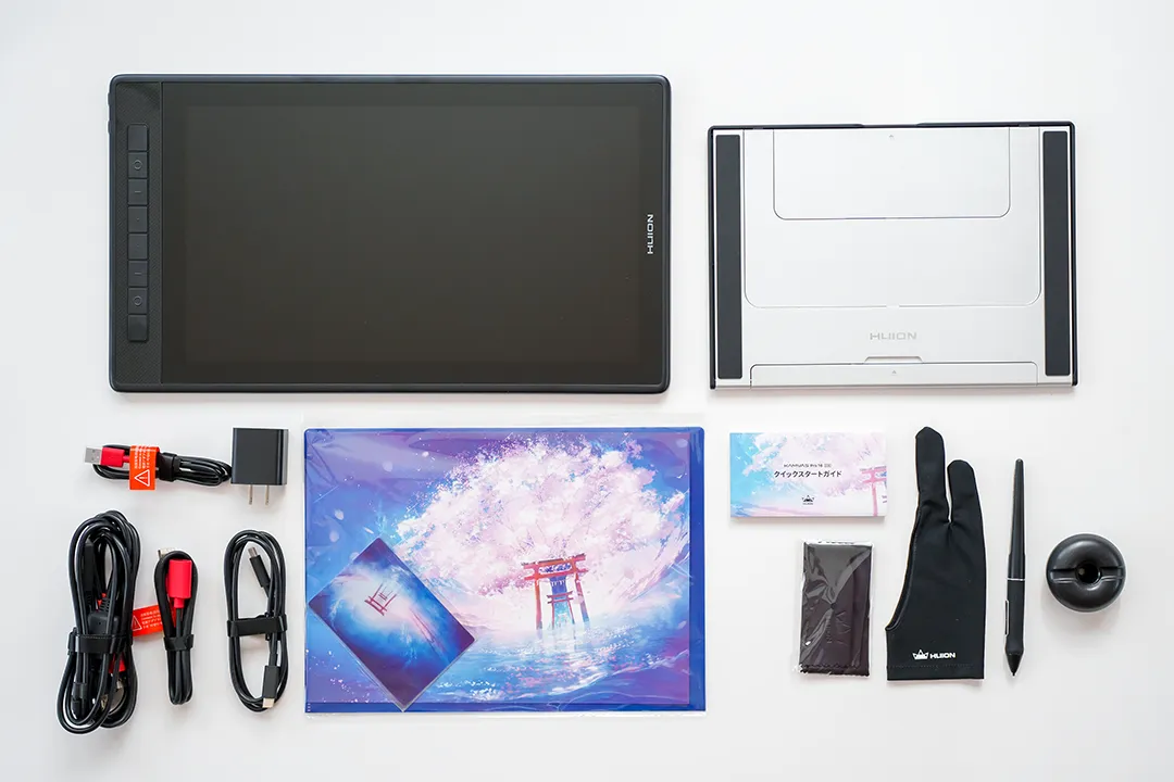 HUION Kamvas Pro 16 (2.5K) レビュー：画面の大きさと解像度が絶妙で