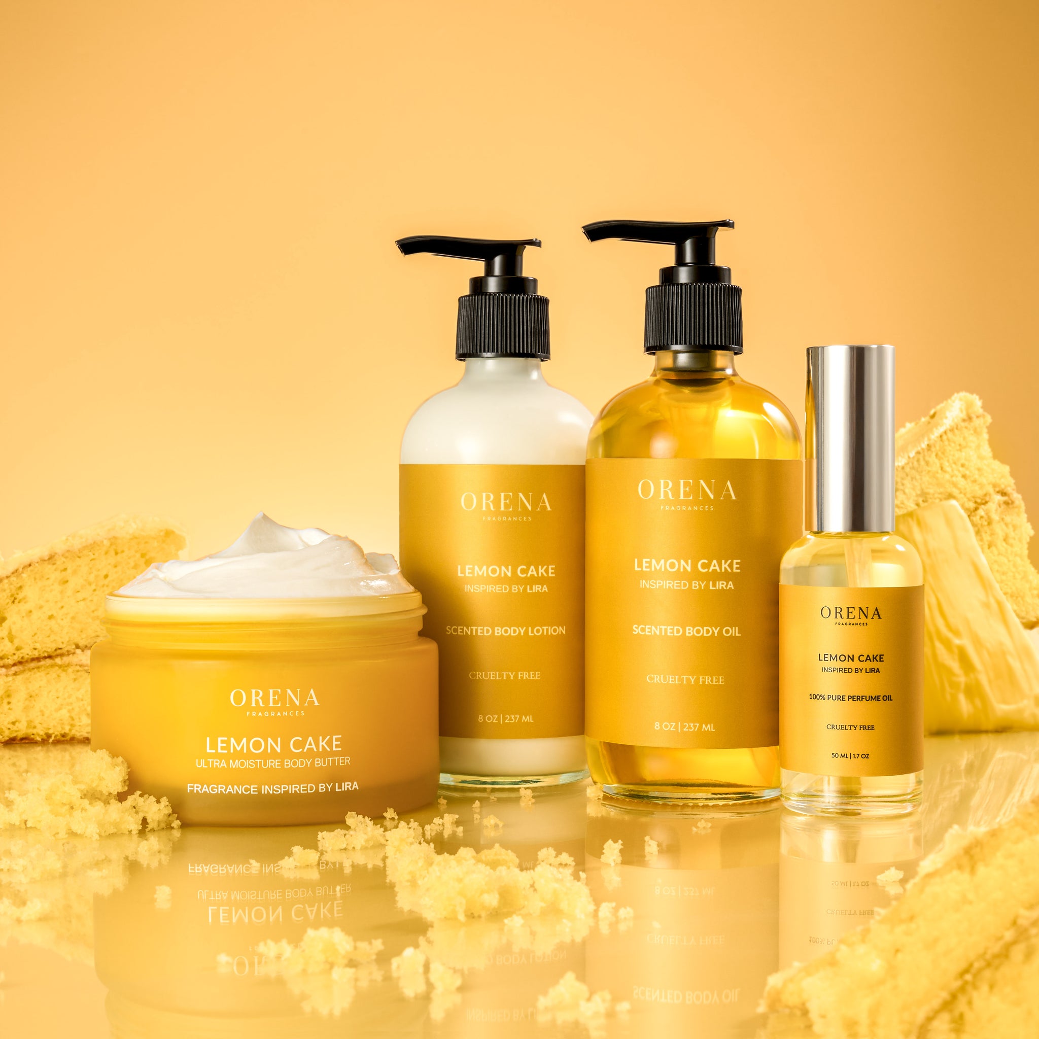 LEMON CAKE BODY LOTION – Orena Fragrances