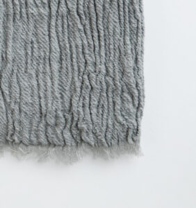 ウール ネックウォーマー ライトグレー×アッシュ | 【公式】工房織座
