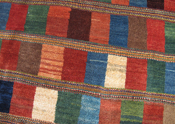 ゾランヴァリ,ギャッベ,シェカルー,199×154cm｜ペルシャ手織りラグ