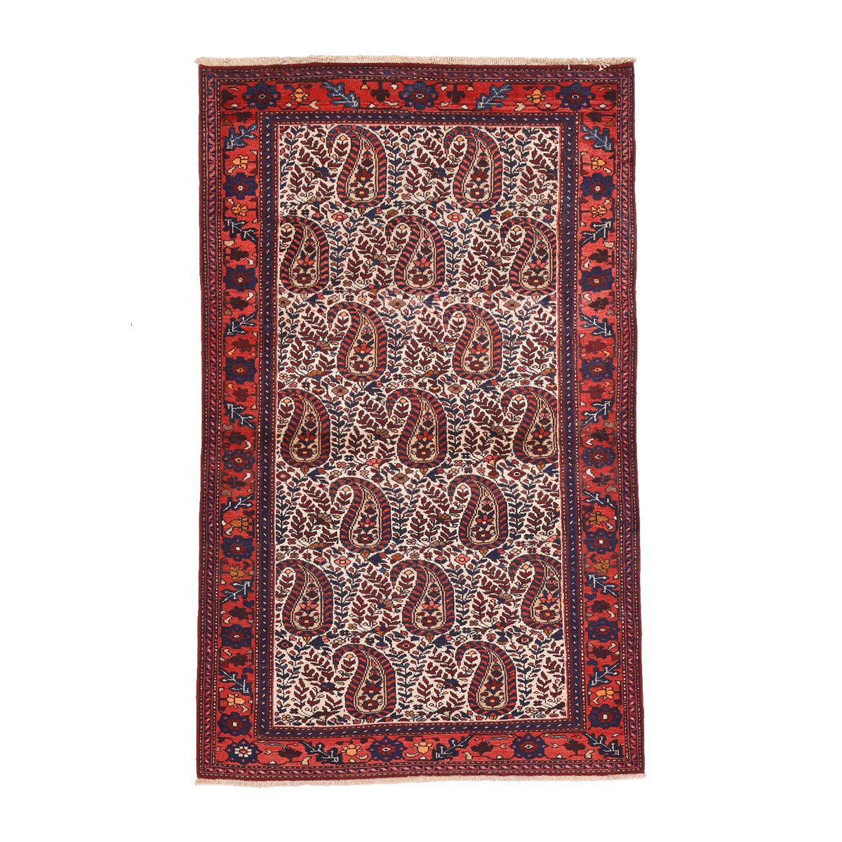 ペルシャ絨毯 (ハマダン) 214×130cm（FL-70160） – ギャッベ＆ペルシャ