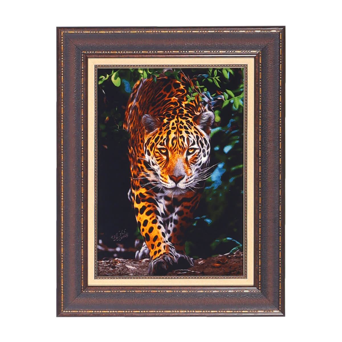 ペルシャ絨毯 タブリーズ産 絵画絨毯 107×87cm（FP-70255） – ギャッベ