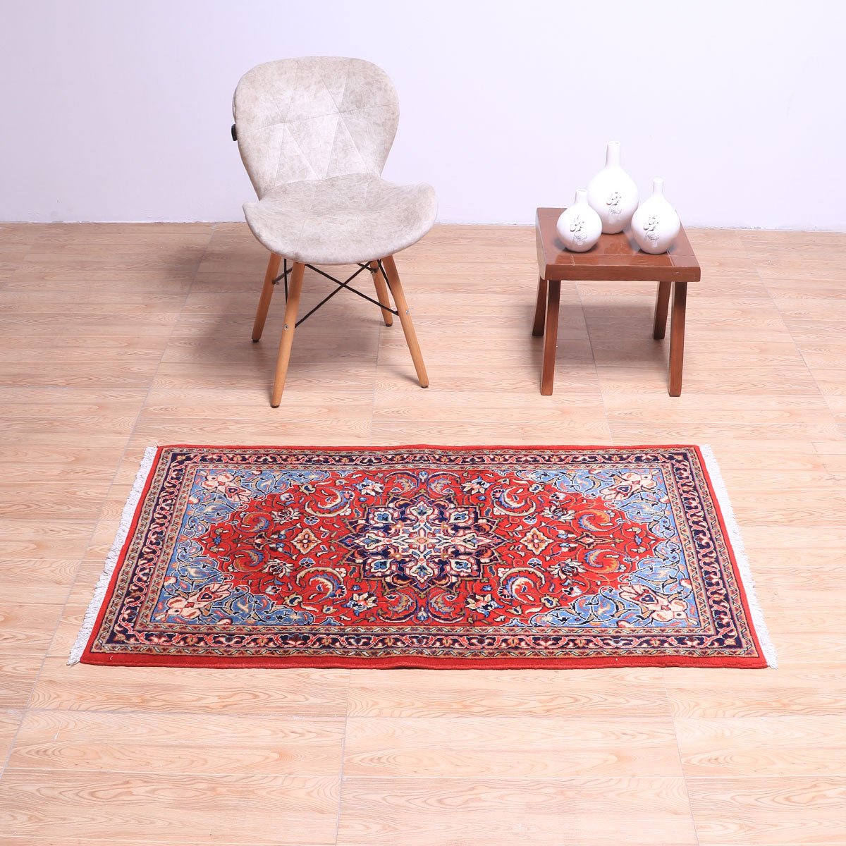 ペルシャ絨毯 (サルーク) 132×79cm（FS-70058） – ギャッベ＆ペルシャ