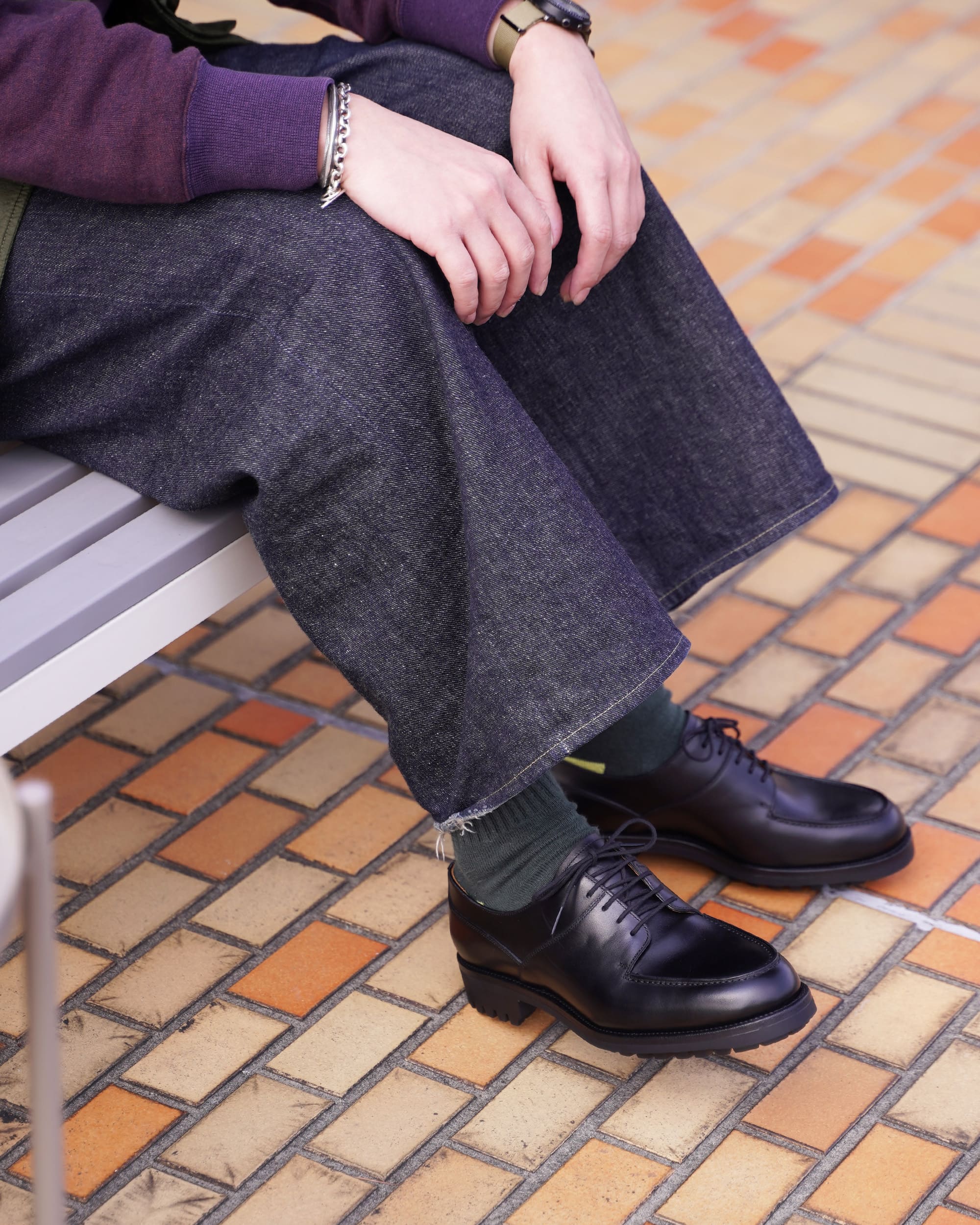 ORIENTAL オリエンタル 800 ARAN Black (FG-3804) レザーシューズ メンズ