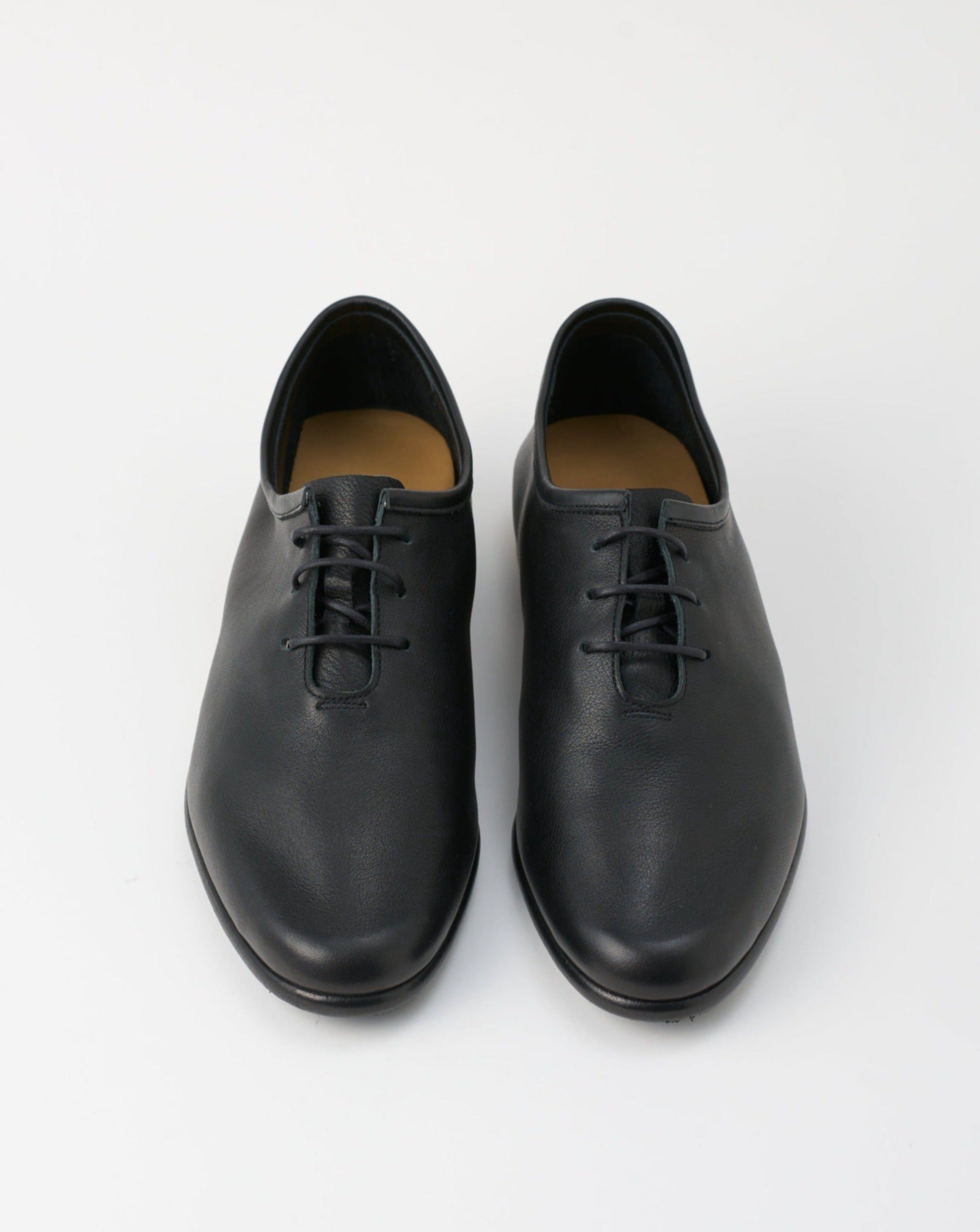 ORIENTAL オリエンタル 001 Unlined plain toe Black (R-0002) レザー