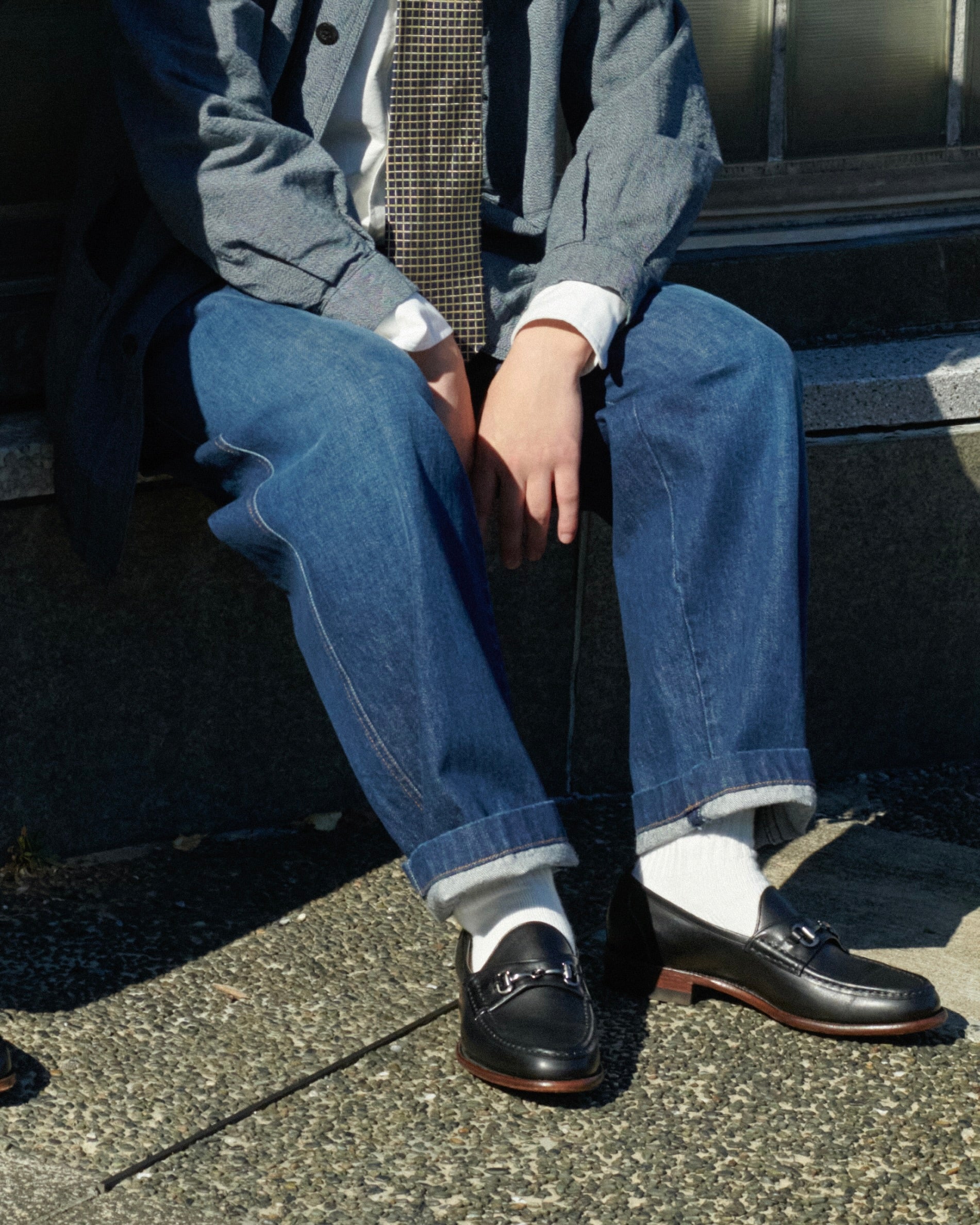 ORIENTAL オリエンタル 537 Bit loafer Black (FG-3537) ローファー メンズ