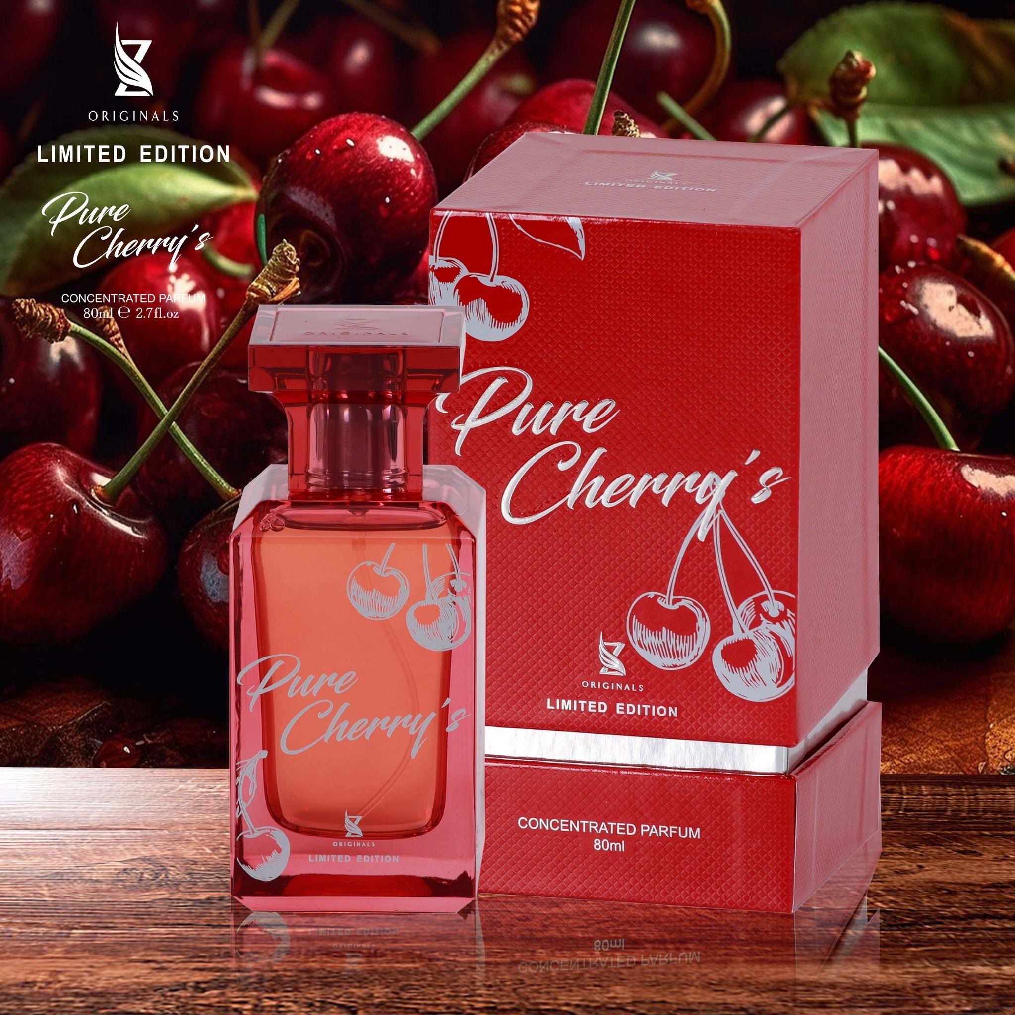 PURE CHERRY'S UNISEX EDP - 80ML BY ZAKAT – Oriental Aromas