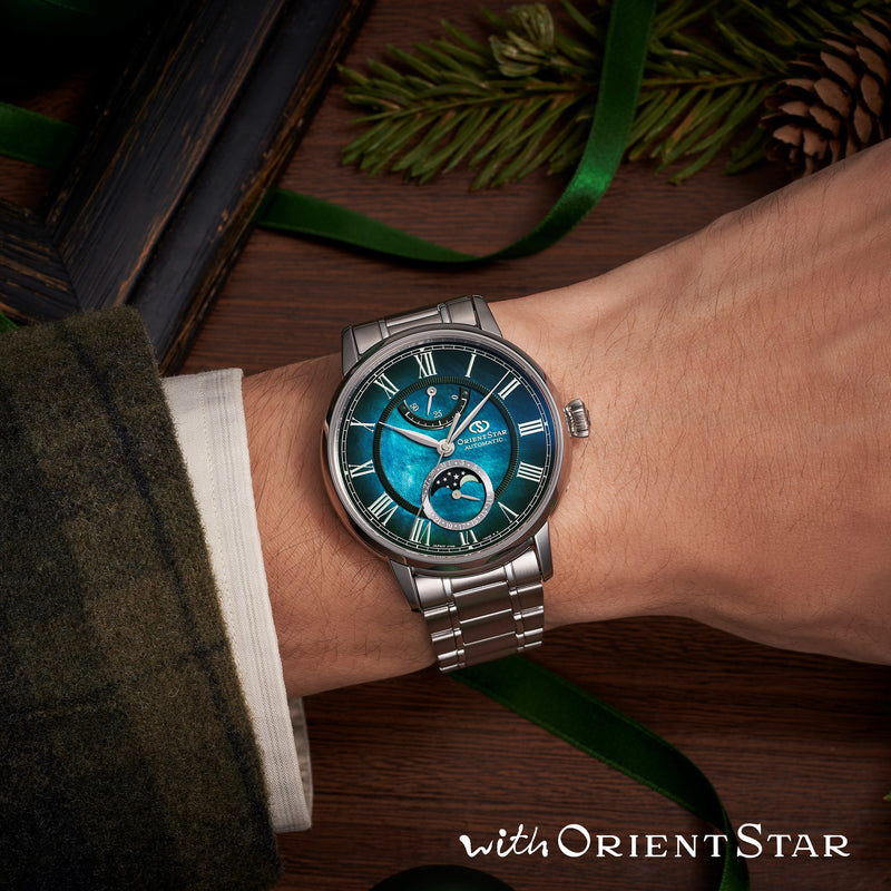 オリエントスター M45 F7 メカニカルムーンフェイズ RK-AY0114A ストア限定