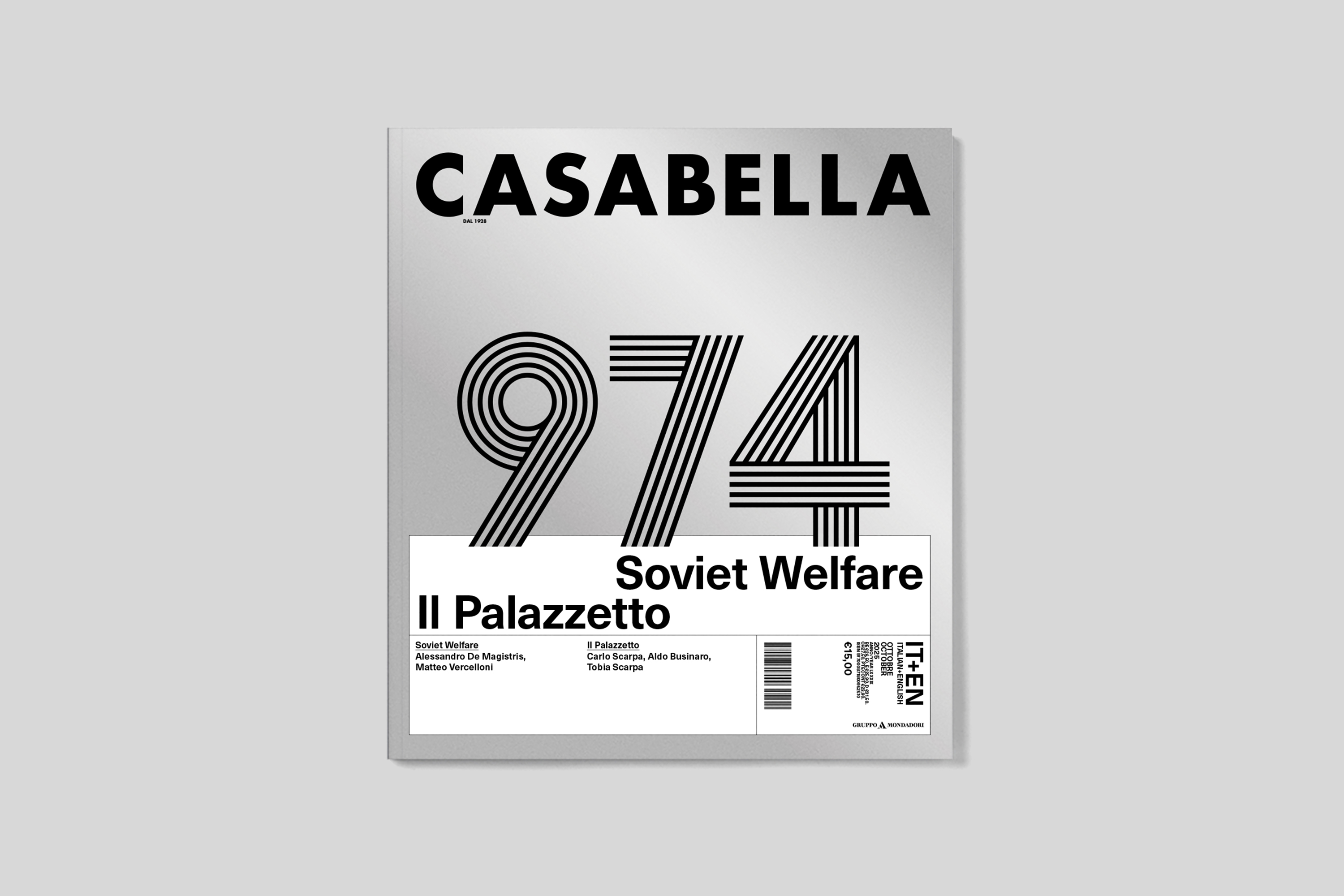 Casabella magazine, 2024–25 - Fonts In Use