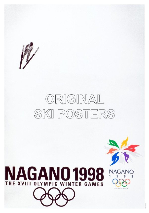 Nagano Winter Olympics: Ski-jumping – Original Ski Posters.com