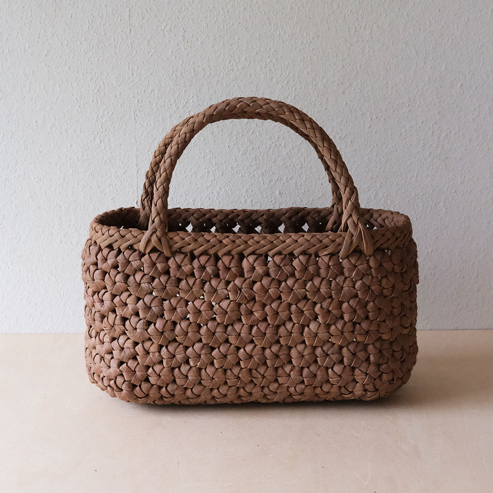 山葡萄 かごバッグ 花結び | ORIORI