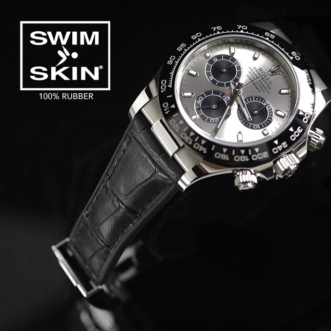 ロレックス デイトナ オイスターフレックスモデル専用 グレー〔バリ