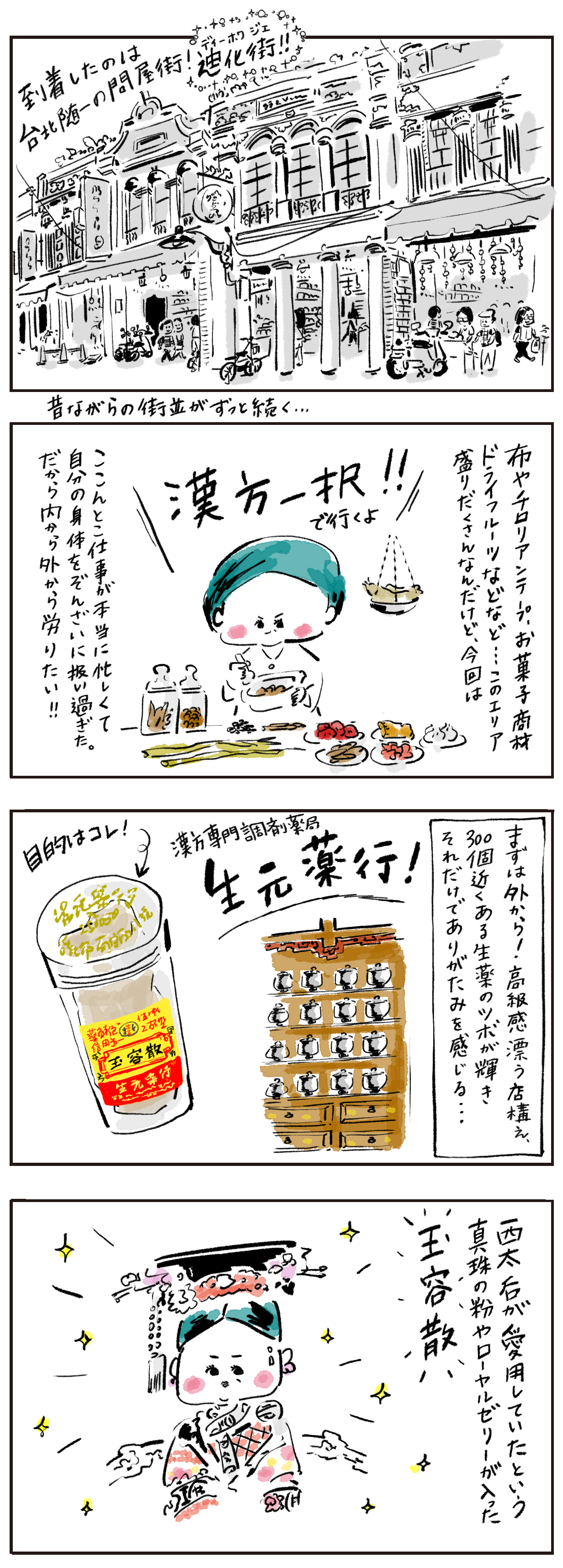 伝説の漢方パックが台湾にある！「玉容散」を求めて生元薬行へ ｜OTONA