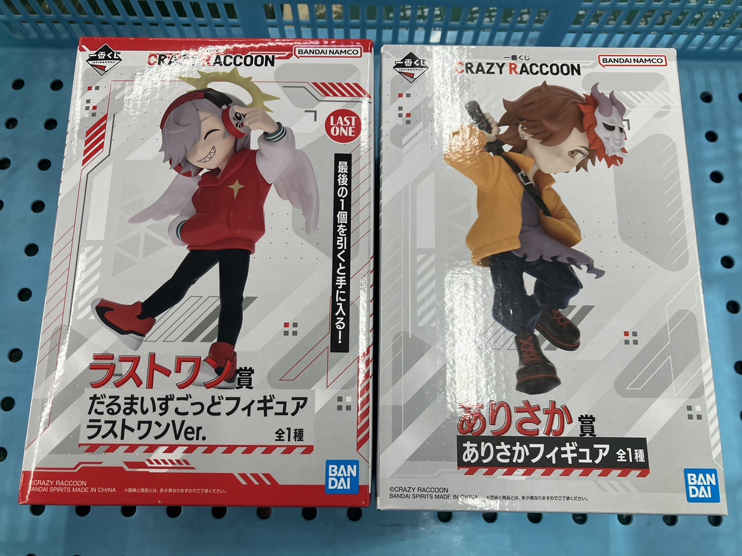 □買取しました！《一番くじ「CRAZY RACCOON」 だるまいずごっど