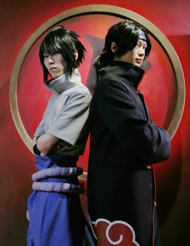 2.5次元】イタチ＆サスケと会話しまくり！ J-WORLD『NARUTO』“忍戦