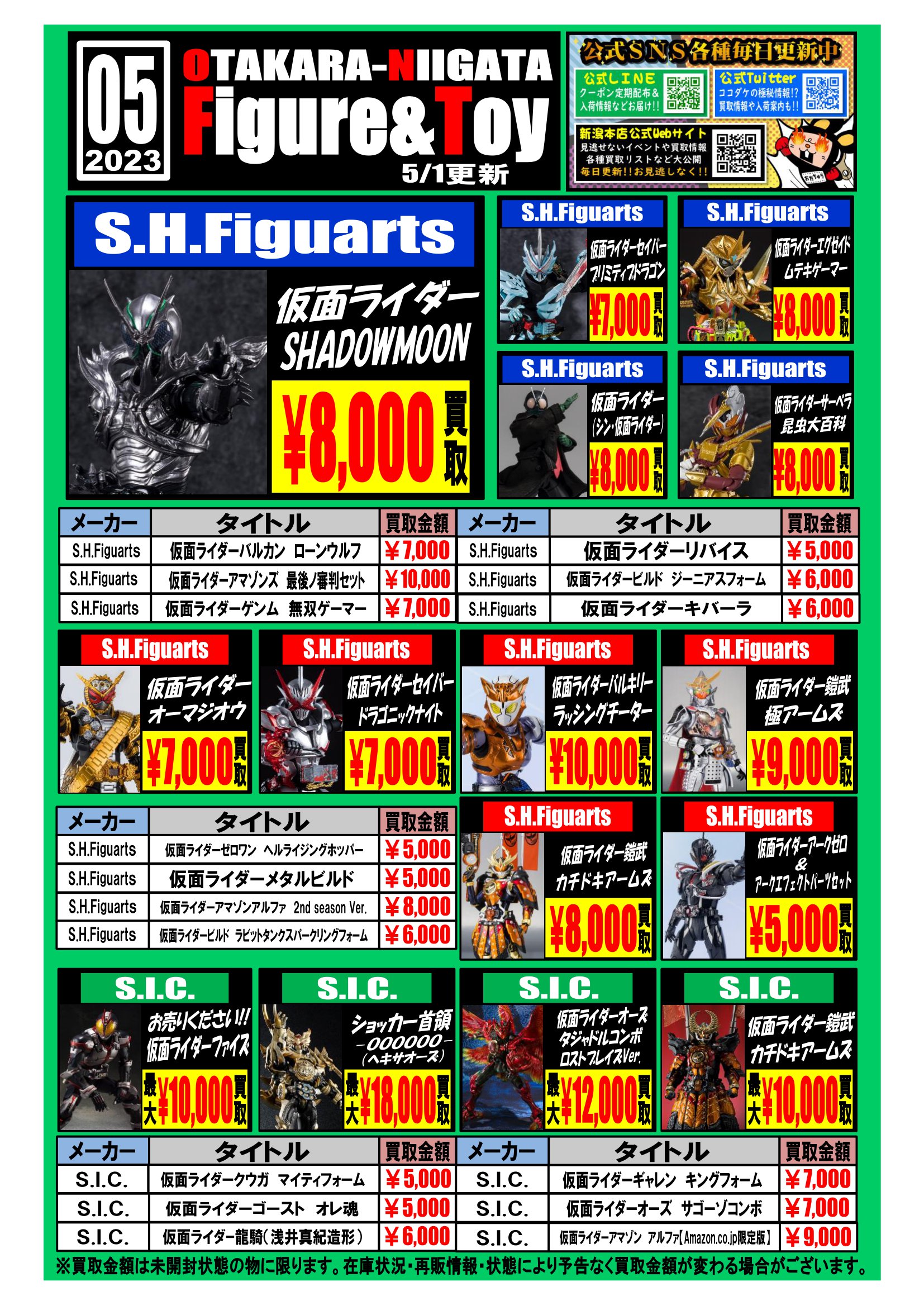 □□おもちゃコーナー買取情報更新しました！《仮面ライダー 変身