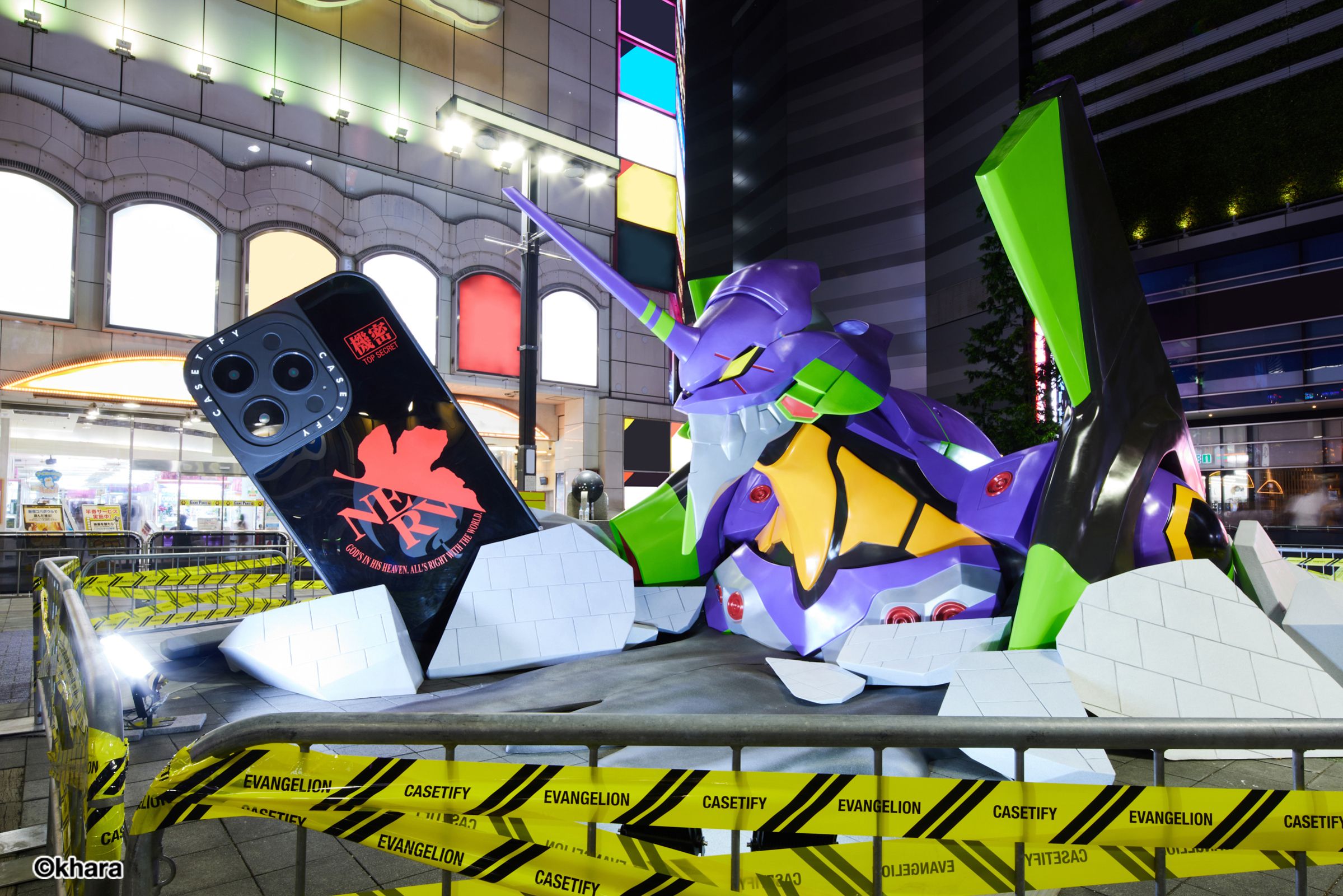 Evangelion and CASETiFY Shake up Shinjuku for Co-Lab Launch
