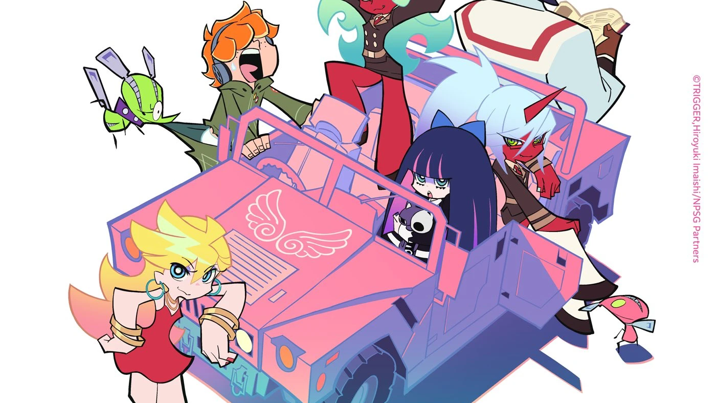 New Panty & Stocking with Garterbelt Drops Key Art, Reveals Staff