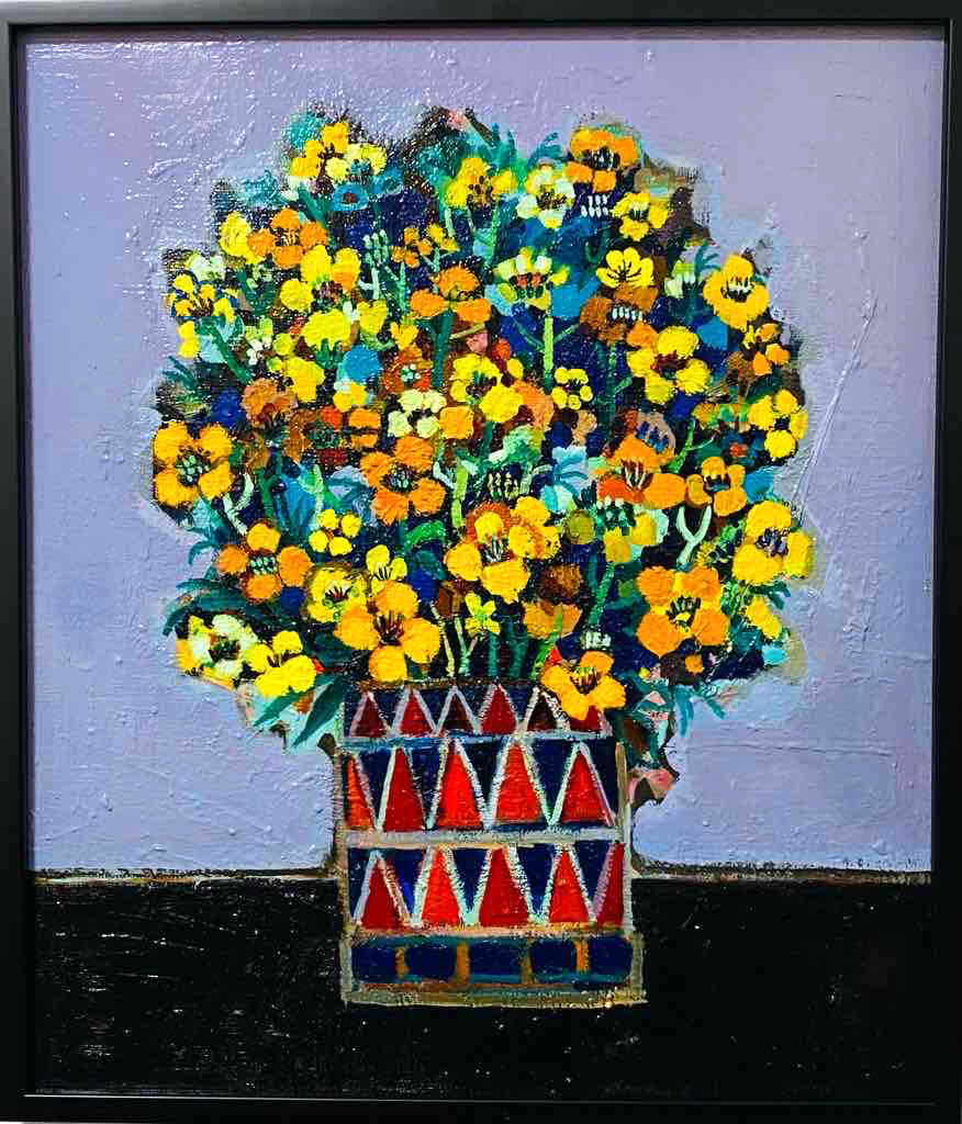 油彩画 | 菜の花 | Taro Otani | Official site