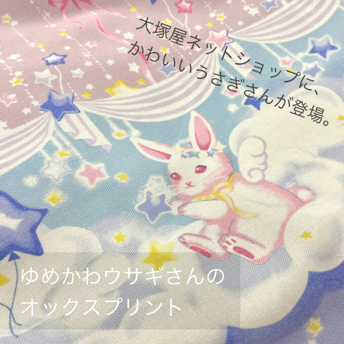新シリーズ ”de rève ”(ドゥレーヴ)。「ゆめかわウサギさんのオックス