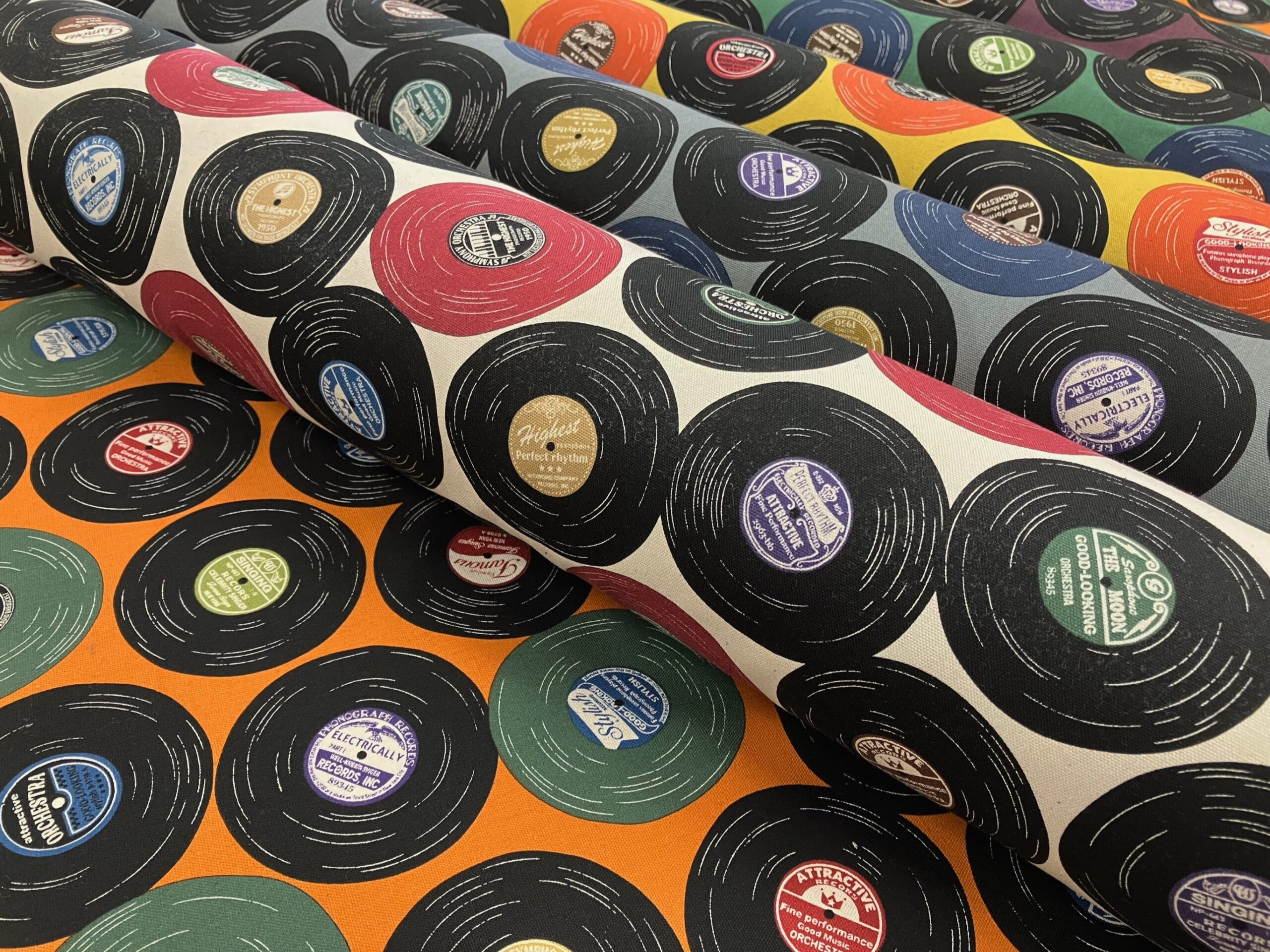 センターラベルにこだわり！「レコード盤のオックスプリント