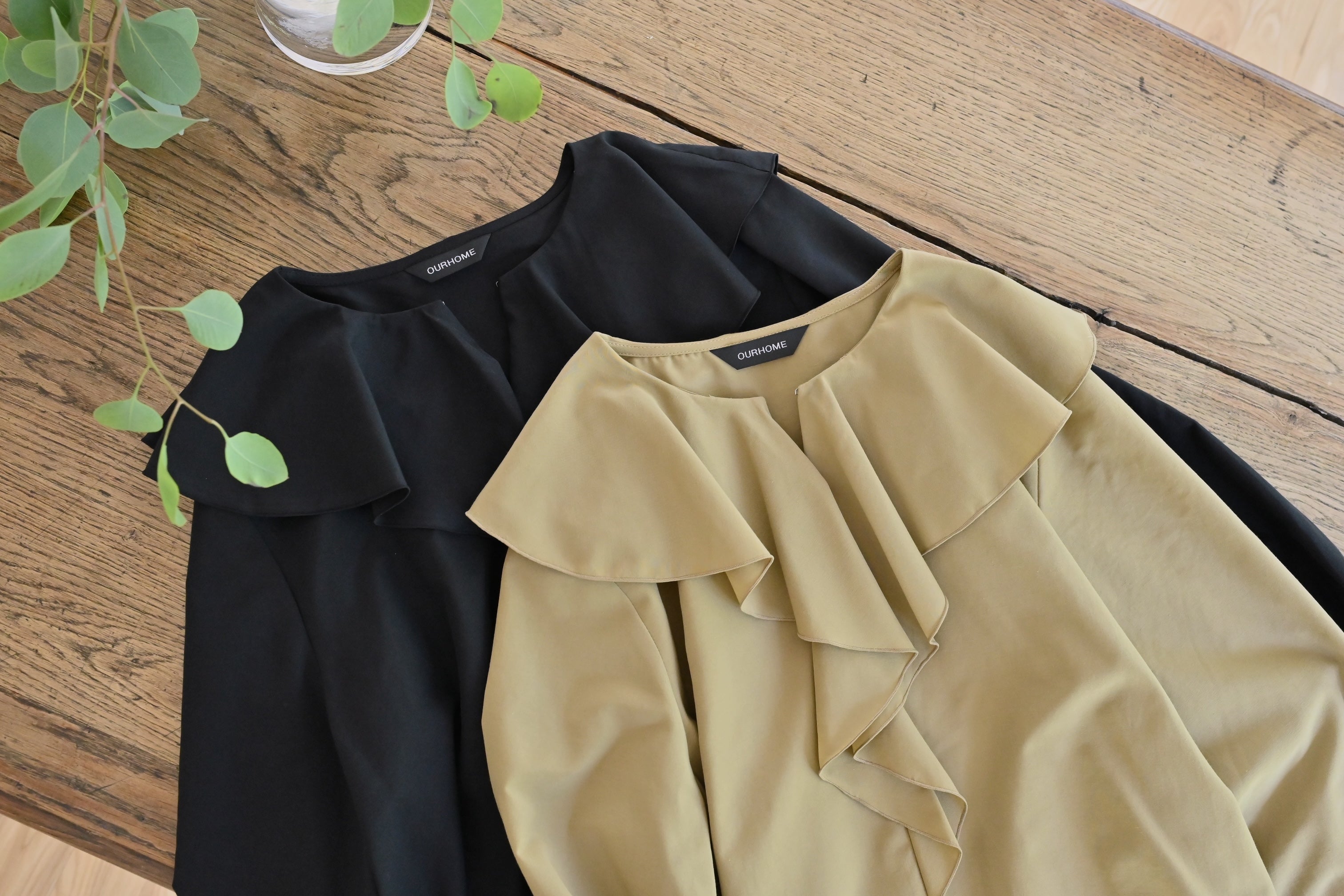 フリルカラーブラウス – OURHOME