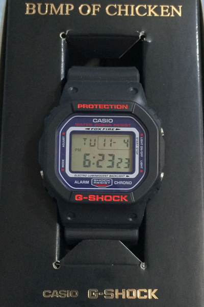 BUMP OF CHICKEN×G-SHOCK コラボモデル 「WILLPOLIS 2014」ツアー