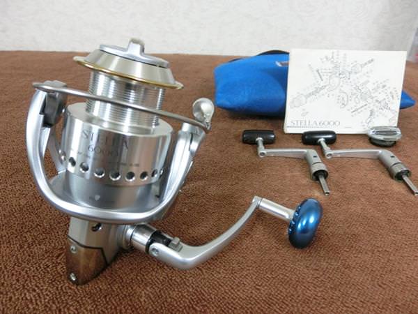 シマノのスピニングリール、STELLA6000 SC66M ステラを買取致しました