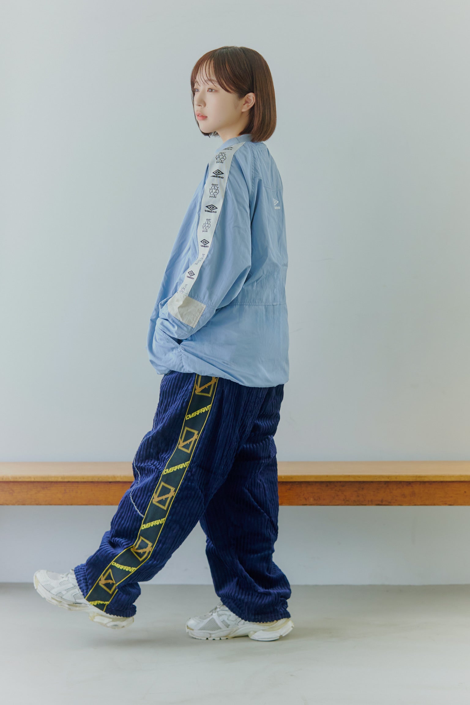 UMBRO * over print Drill top