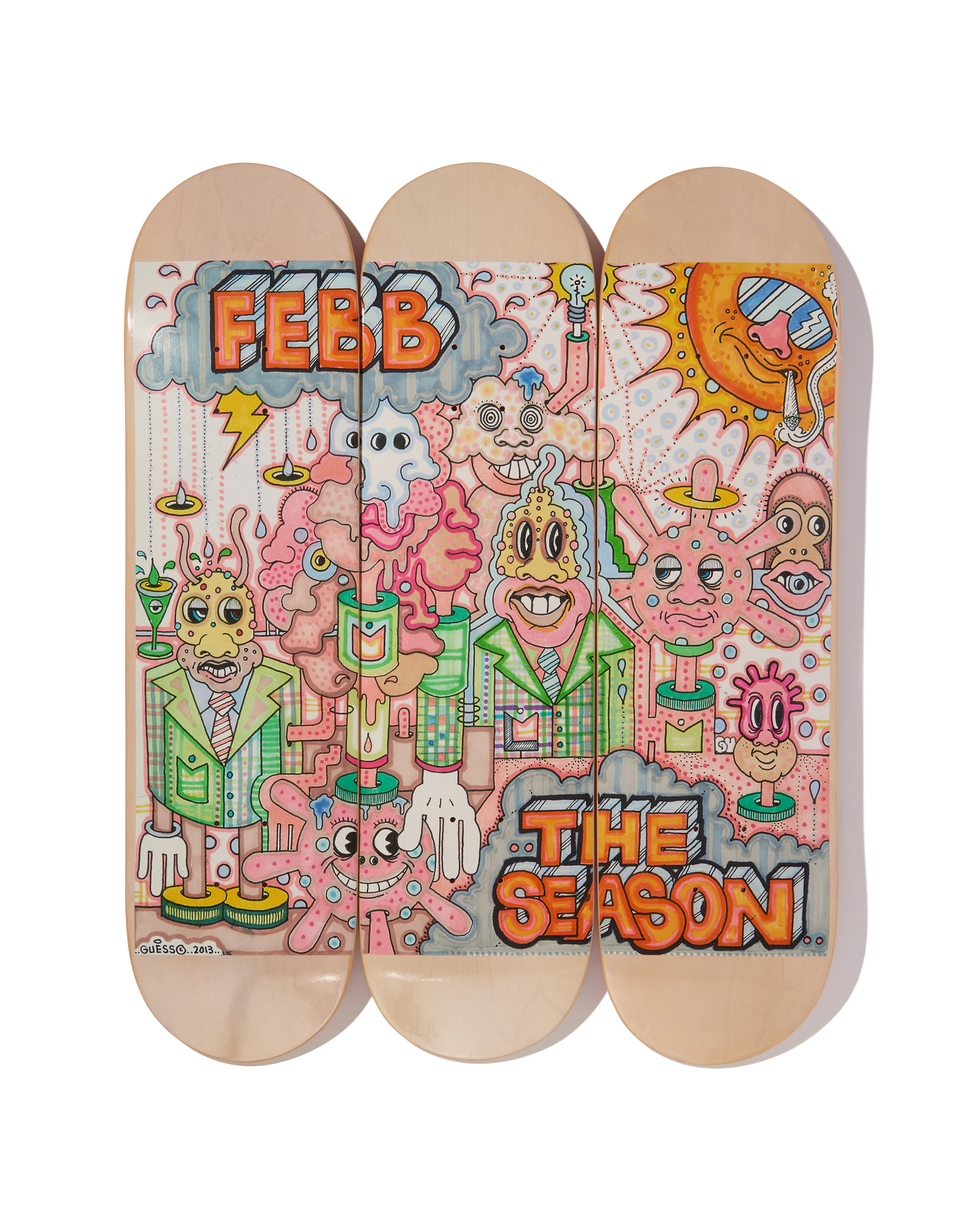 FEBB 『THE SEASON』とDiaspora skateboardsのコラボによるスケート