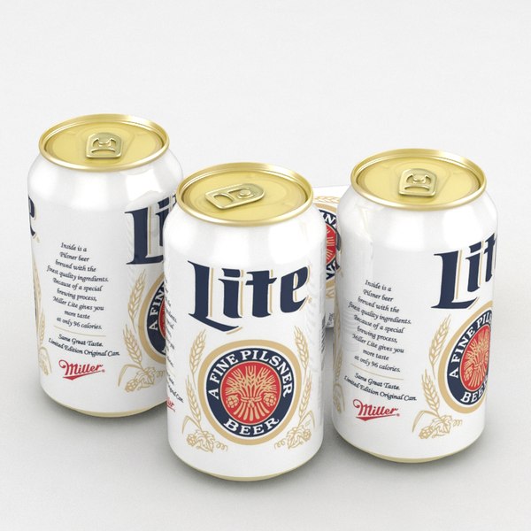 ビール缶ミラーLite 12flオンス20153Dモデル - TurboSquid 1270393