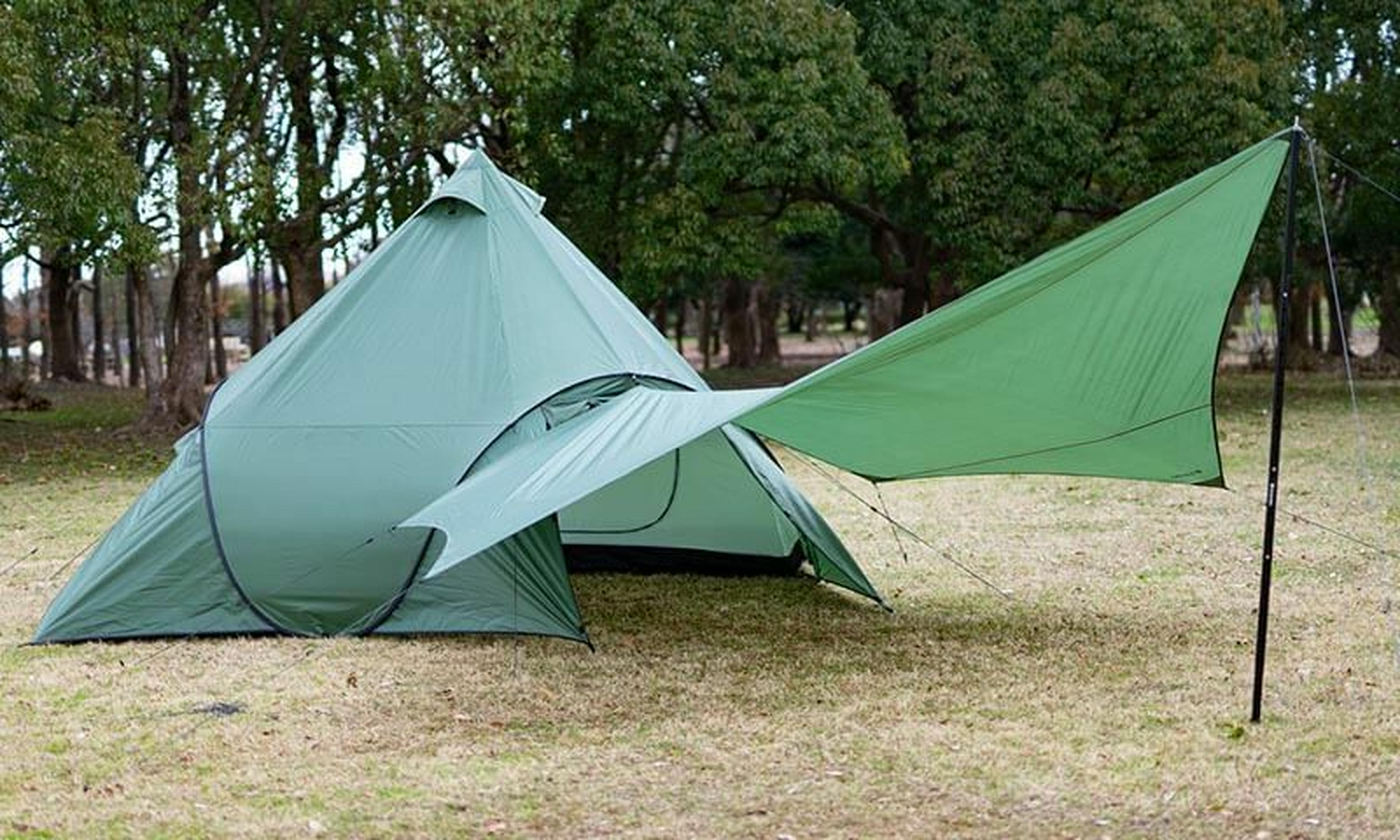 ハイランダーから画期的なポップアップテント！女性にもおすすめ