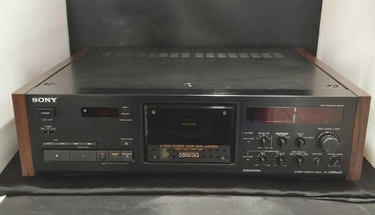 部品取り SONY カセットデッキ TC-K555ESG 部品取り SONY カセット