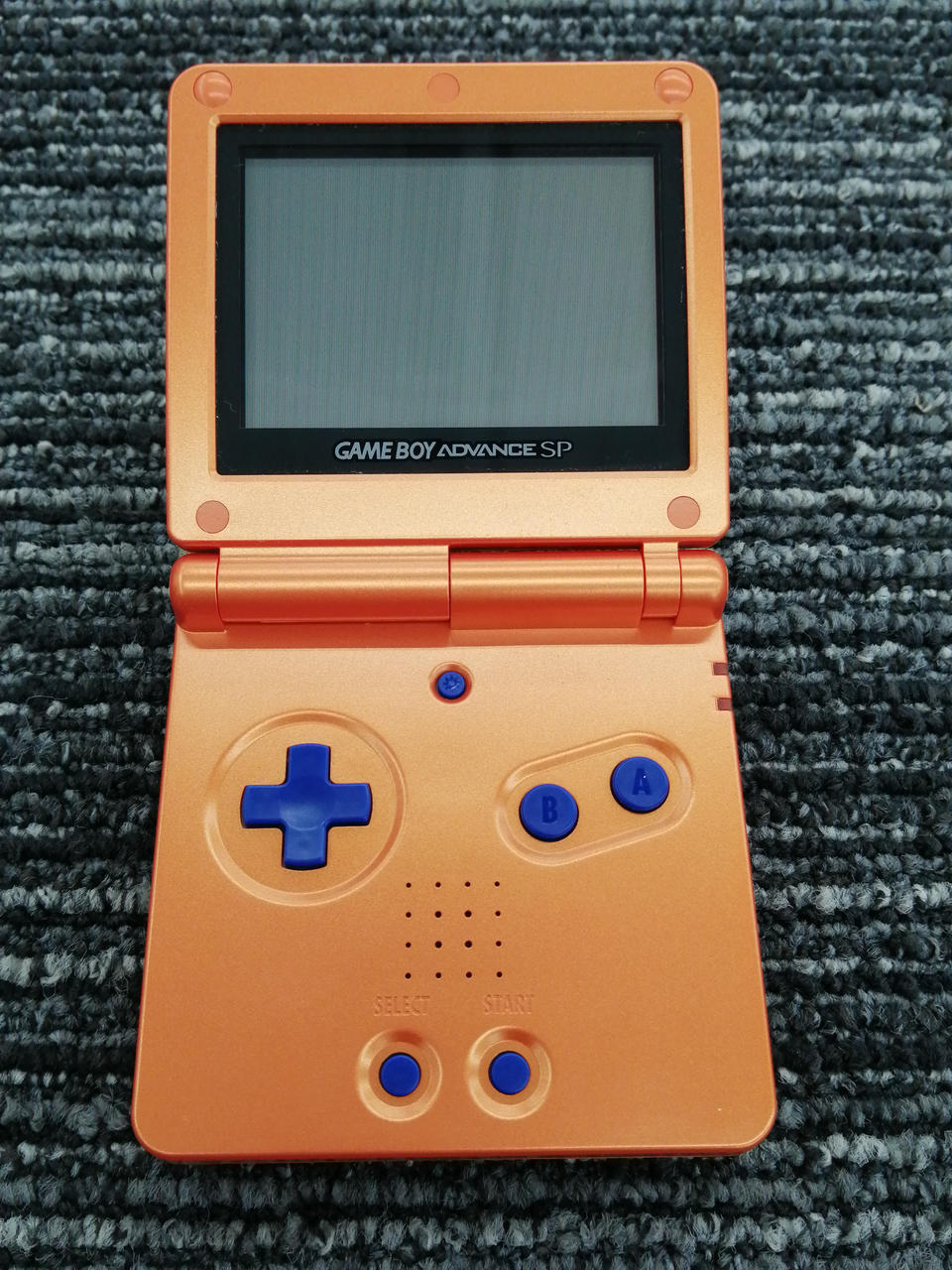 ニンテンドウ(NINTENDO)|ゲームボーイアドバンスSP ナルトオレンジ