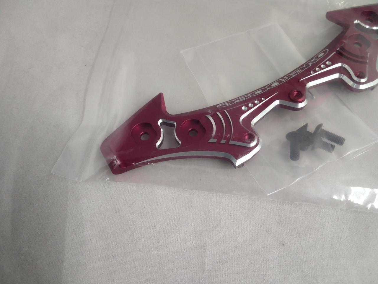 OVERDOSE|[未開封]アルミバンパー TYPE-2 FOR OD/レッド|【ハードオフ