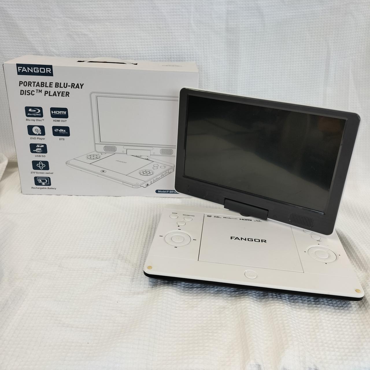 FANGOR ポータブルブルーレイ/DVDプレーヤー F-BR101 Amazon | FANGOR