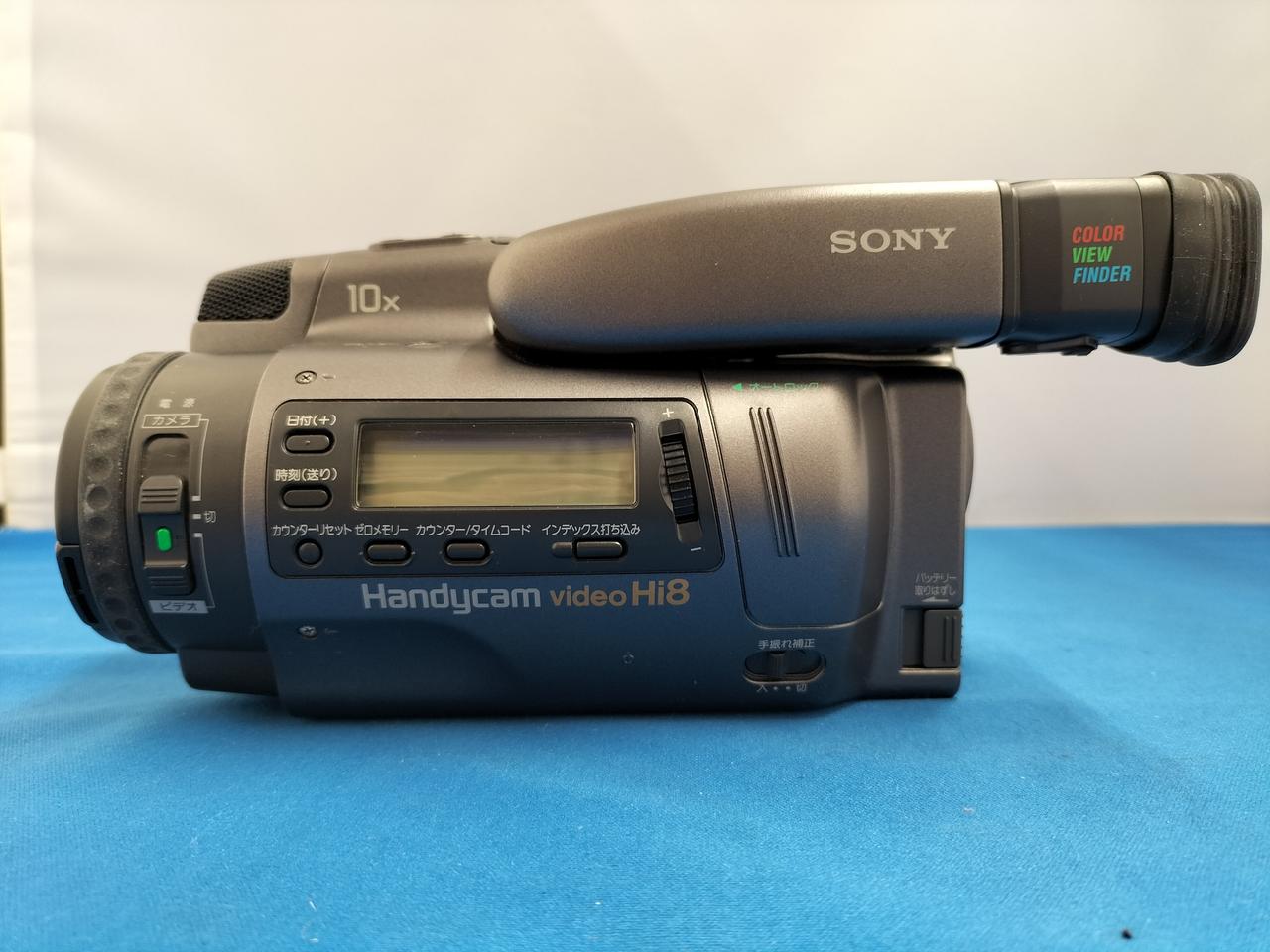SONY Video8 ビデオカメラ CCD-TR212 ① SONY Video8 ビデオカメラ CCD