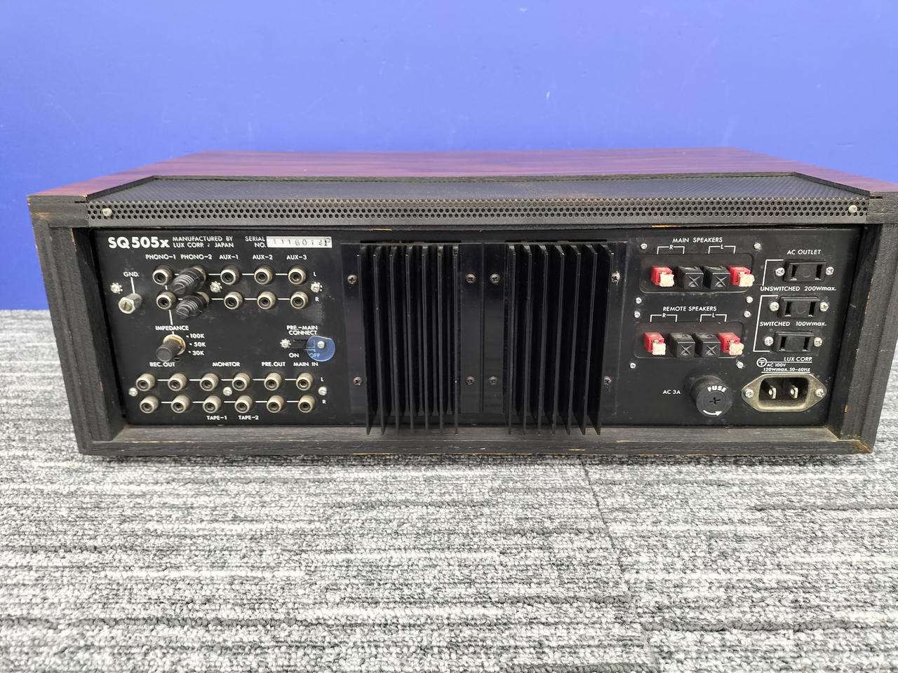 ラックスマン(LUXMAN)|【スピーカープラスチック部品破損】SQ505X