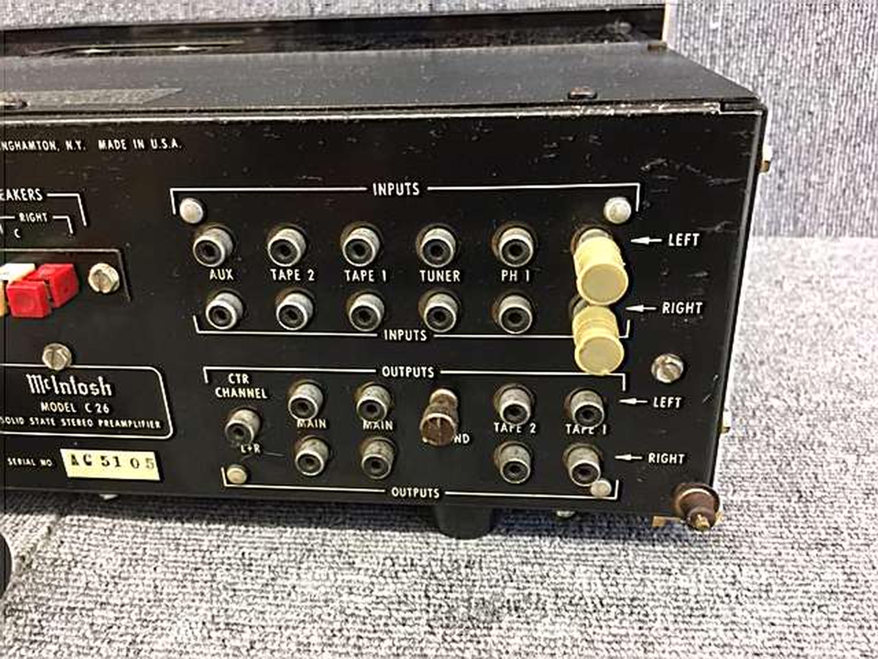 マッキントッシュ(MCINTOSH)|コントロールアンプ（トランジスター