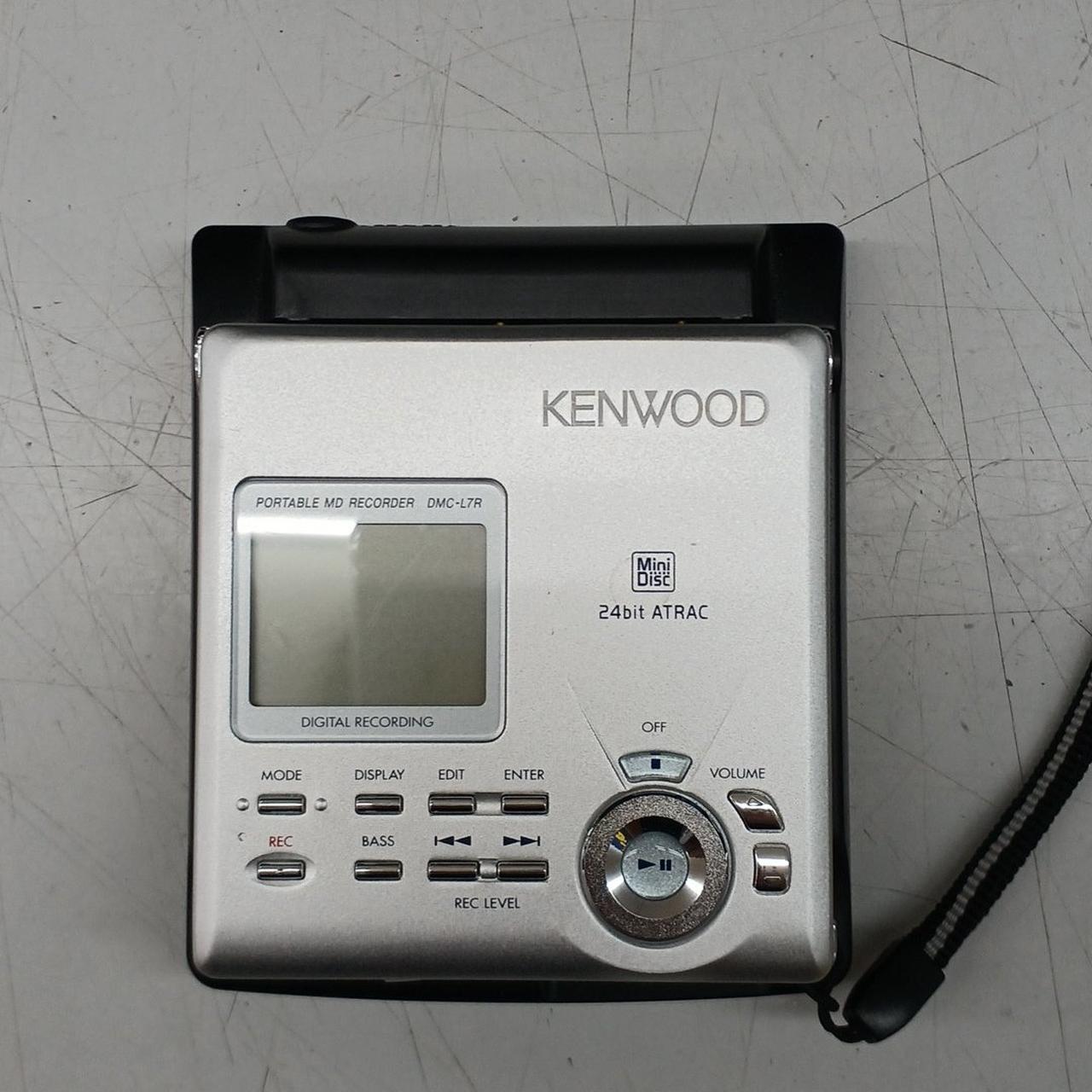 KENWOOD ポータブルMDレコーダー DMC-L7R 録音、再生OK 【公式通販】