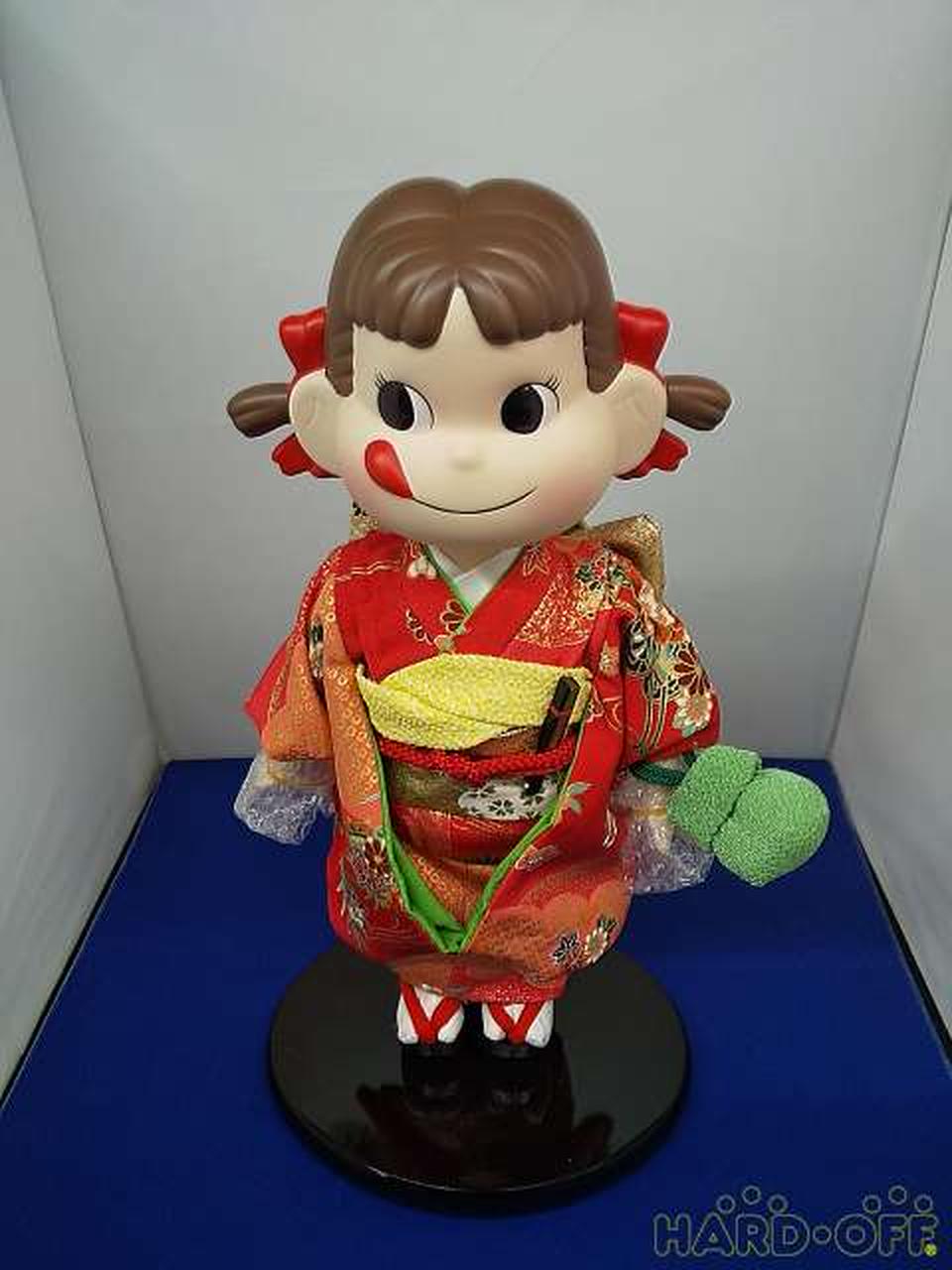 不二家|ペコちゃん誕生50周年記念 晴れ着ペコちゃん 茜の晴れ着