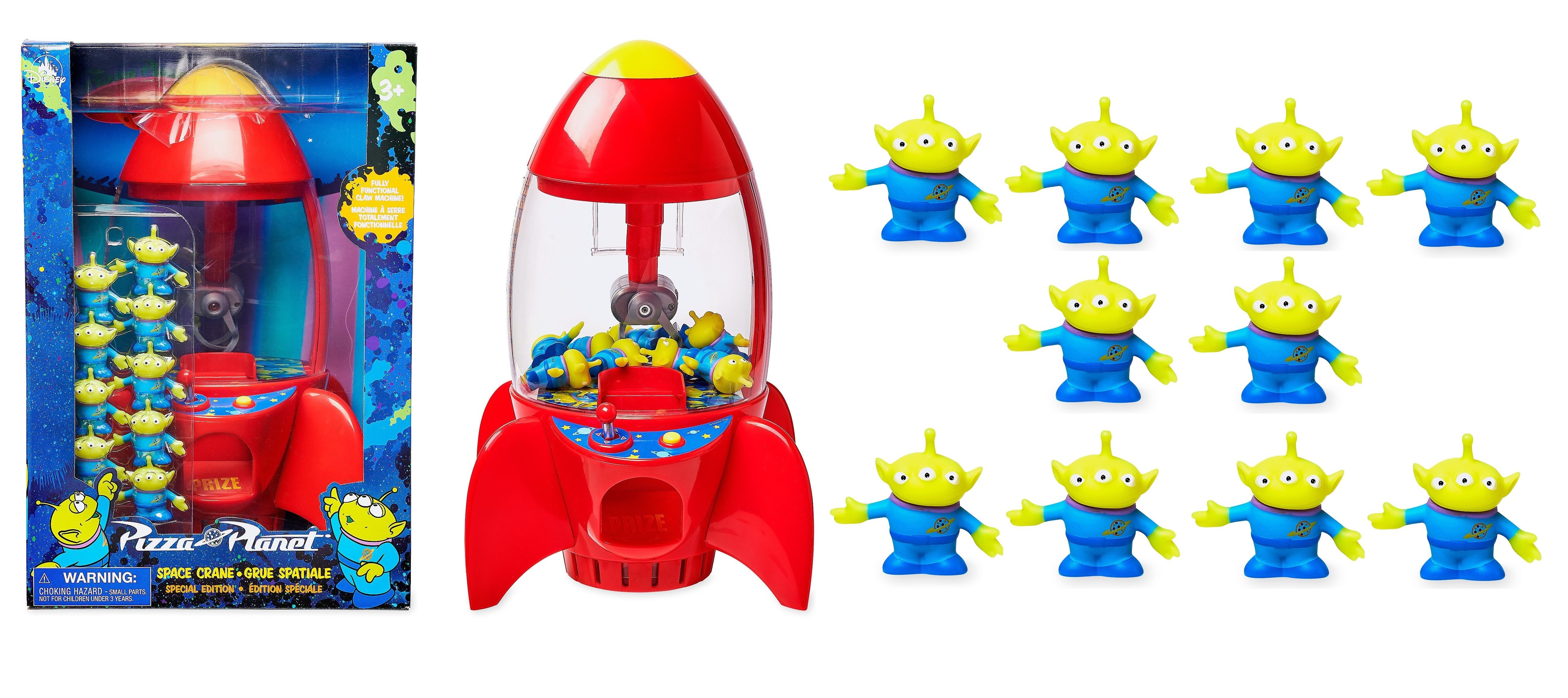 トイストーリー」ピザプラネットのクレーンゲームが再入荷