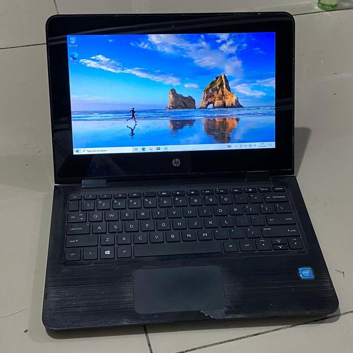 Jual hp convertible x360 11 ab0xx celeron n3060 ram 4gb hdd 500gb