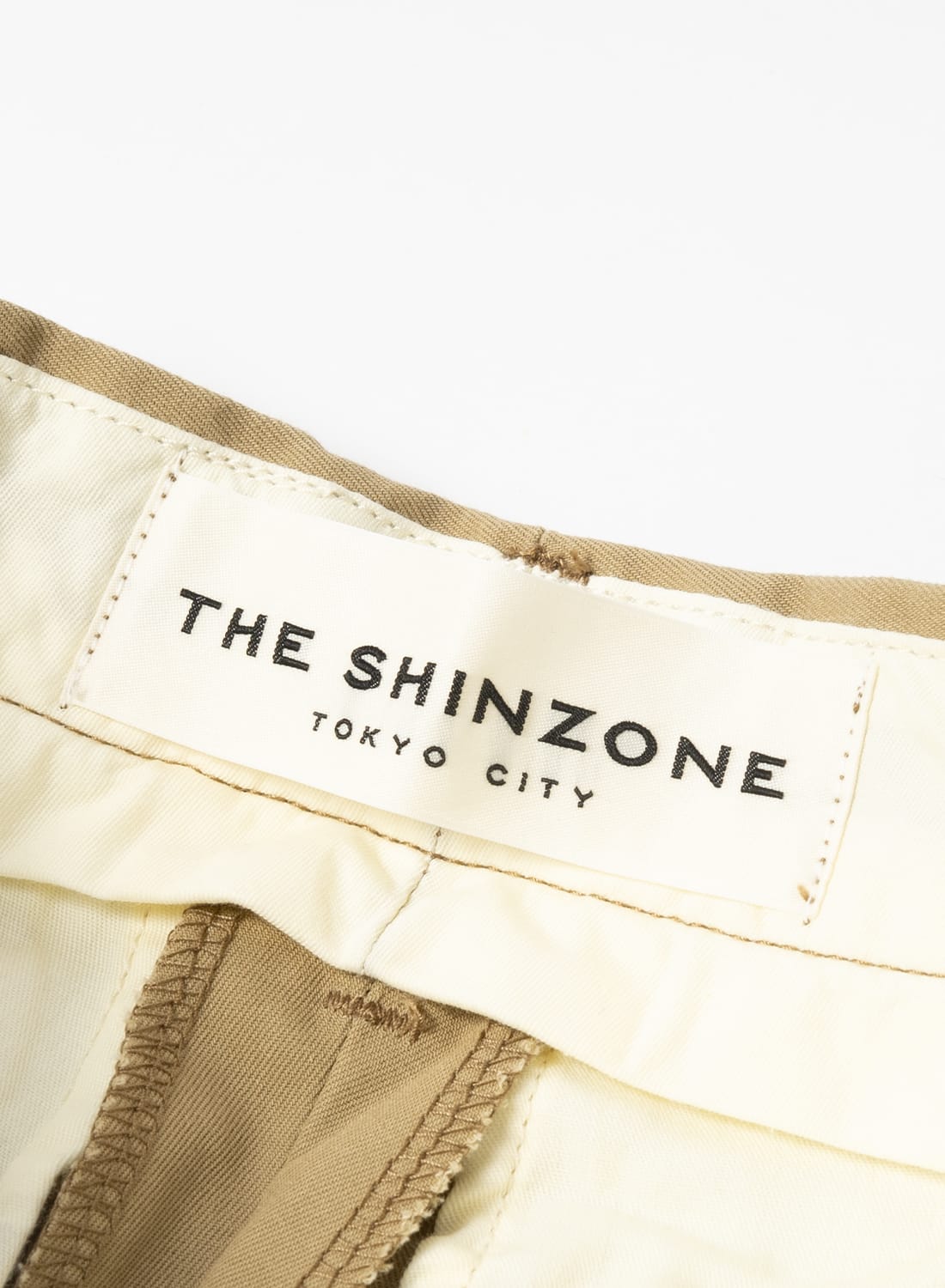 WASHED HIGH WAIST CHINO|ウォッシュド ハイウエスト チノウォッシュド