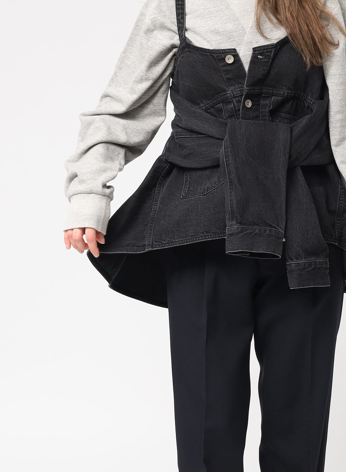 DENIM CAMISOLE|デニム キャミソールデニム キャミソール| MOONLOID